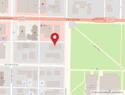 Map showing Oxford Friends Meeting location